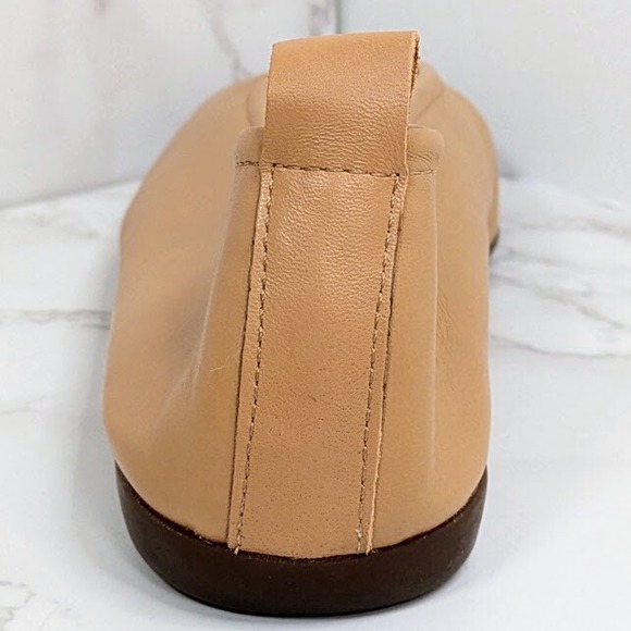 NEW Wonders Women's A-8661 Sand Tan Leather Dress Flat Size 10 - Picture 7 of 12